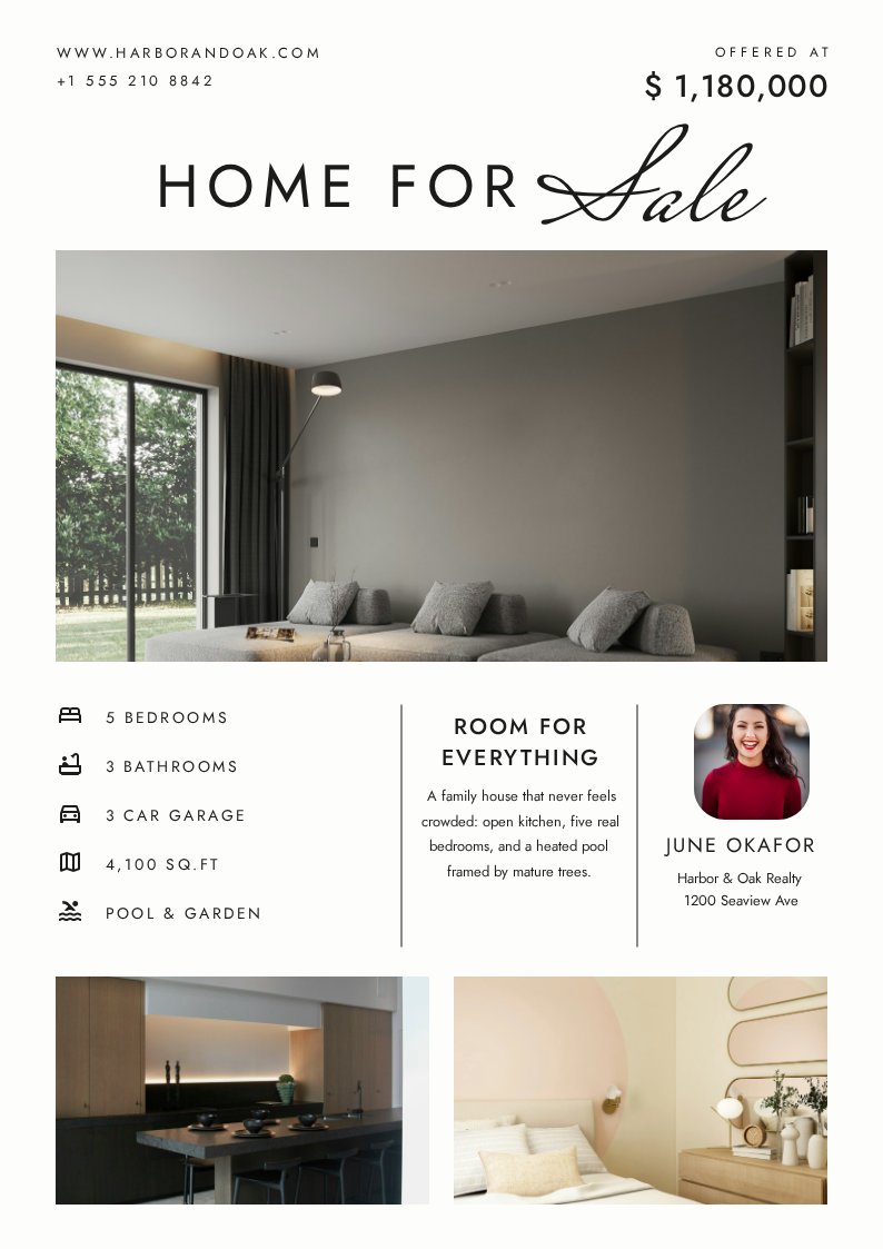 On-brand piece — home at $1,180,000