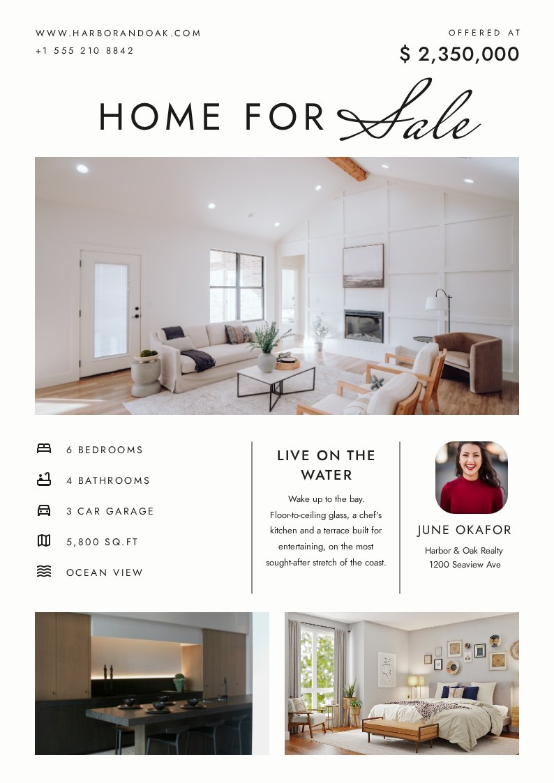 On-brand piece — home at $2,350,000