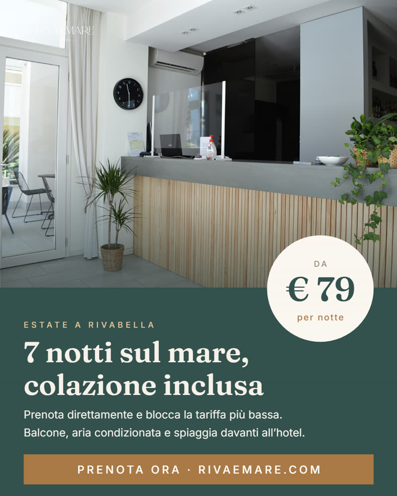 Hotel offer template with price badge