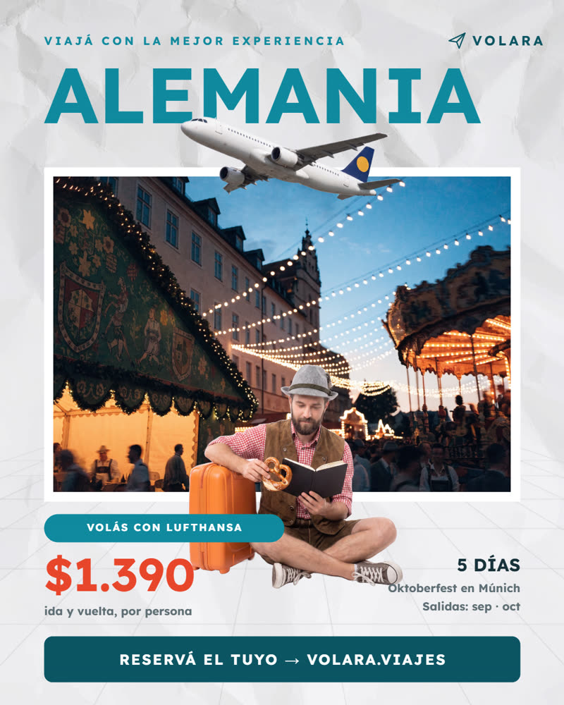 Travel promo template — Germany