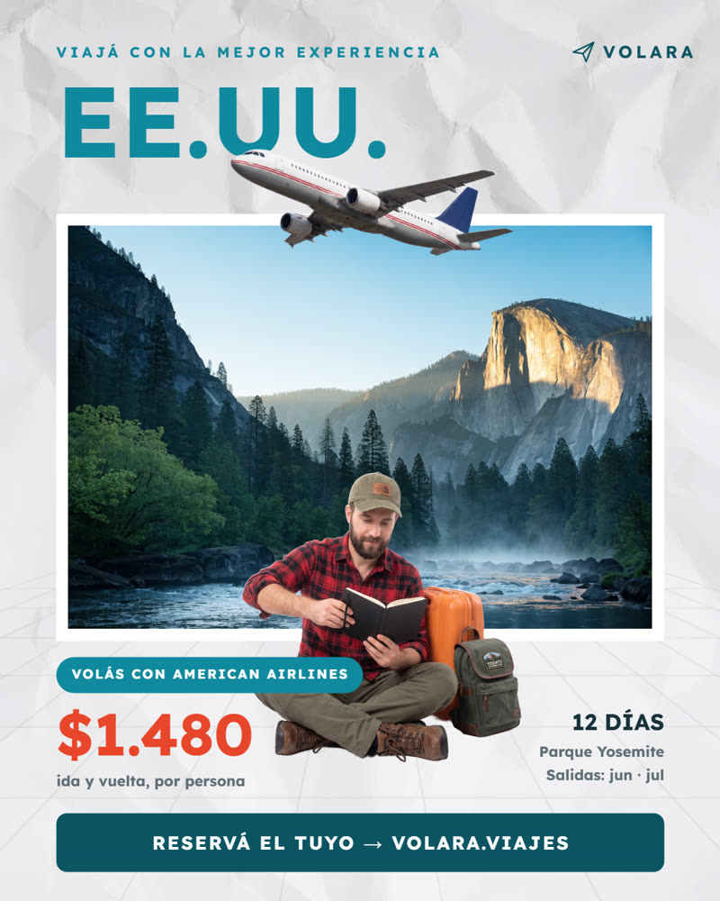 Travel promo template — USA